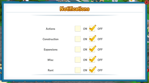 Notifications Screen