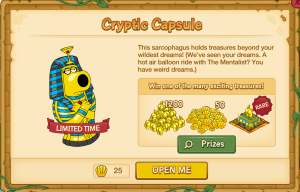 Cryptic Capsule 1