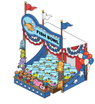 Traumatized Fish Carnival Stall 