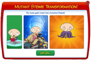 Mutant Stewie Transformation