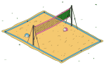 Kool Aid Beach Volleyball Court