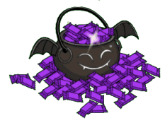 Not-a-Finger Black Bat Candy Bucket 3