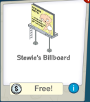 Stewie's Billboard Free