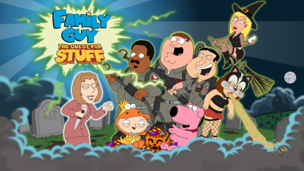 Family Guy Halloween Splash Screen