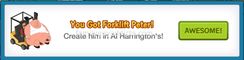 Forklift Peter Won Pop Up