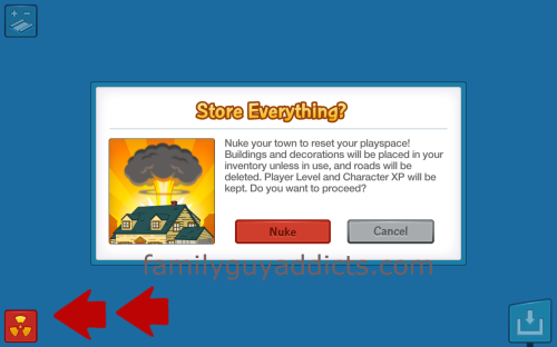 Store Everything Inventory Message