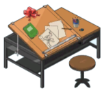 Chris Griffin's Drawing Table