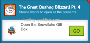 Open a Gift Box The Great Quahog Blizzard Part 4