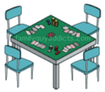 Royal Flush Poker Table