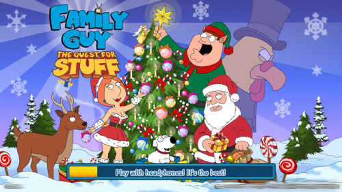 Splash Screen Christmas Quahog 2014