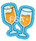 Champagne Glasses Icon