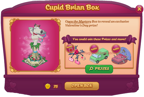 Cupid Brian Box Pop Up