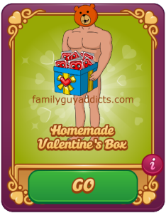 Homemade Valentine's Rupert Mystery Box
