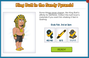 King Butt Ready