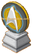 Star Fleet Insignia Statue
