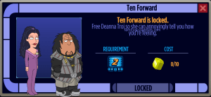 Ten Forward Locked
