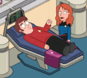 Beverly Crusher Heal Sick