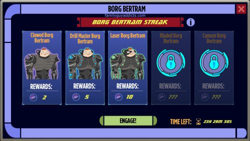 Borg Bertram Levels