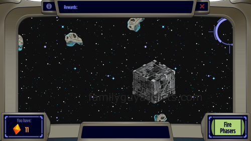 Borg Cube Phaser Battle 1