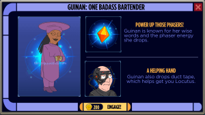 Guinan Help Screen
