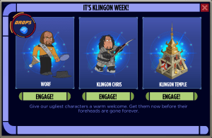 Worf Klingon Week