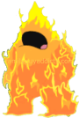 Angry Fire Creature