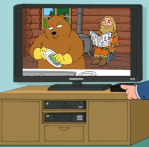 Bear Man Grizzly Adams and Ben the Bear