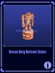 Bronze Borg Bertram Statue