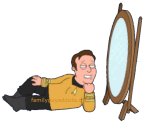 Captain Kirk Practice His Moves