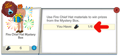 Fire Chief Hat Mystery Box Count