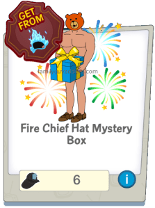 Fire Chief Hat Mystery Box Icon