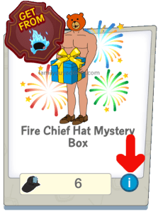 Fire Chief Hat Mystery Box Info