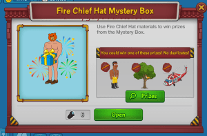 Fire Chief Hat Mystery Box