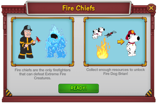 Fire Chiefs Information Tab