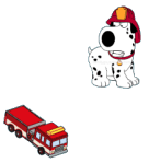 Fire Dog Brian