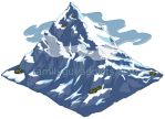 Ice-Capped Mountain