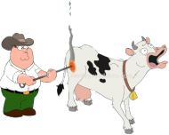 S&M Cow and Peter