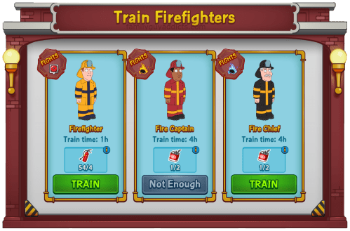 Train Firefighters