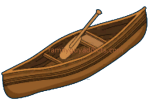 Wooden Canoe