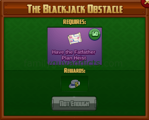 Blackjack Obstacle Raid #1