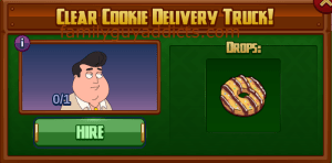 Clear Cookie Delivery Truck