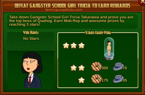 Defeat Gangster School Girl Tricia