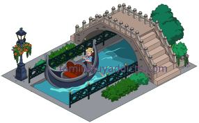 Fake Romantic Gondola Ride