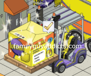 Fork Lift and Lemon Pledge Crate