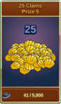 Individual Prize 5 25 Clams