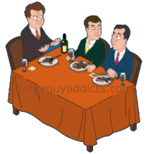 Mafia Dinner Table