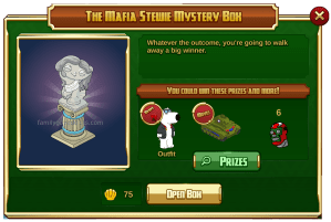 Mafia Stewie Mystery Box Pop Up