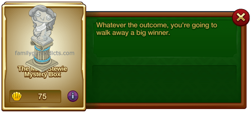 Mafia Stewie Mystery Menu Icon