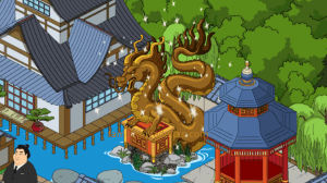 Sparkling Dragon Statue