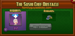 The Sushi Chef Obstacle